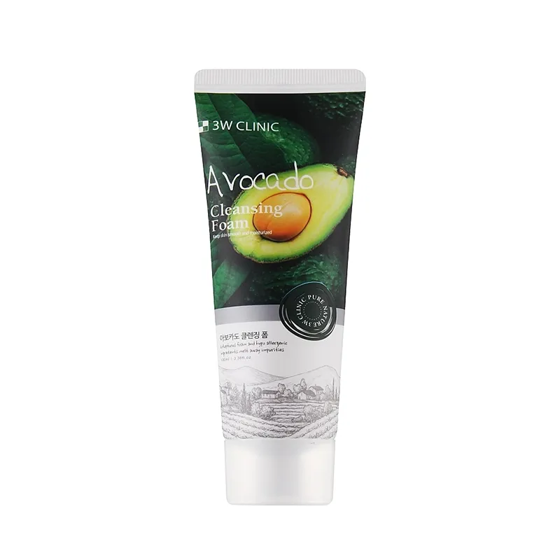 3W Clinic Avocado Cleansing Foam