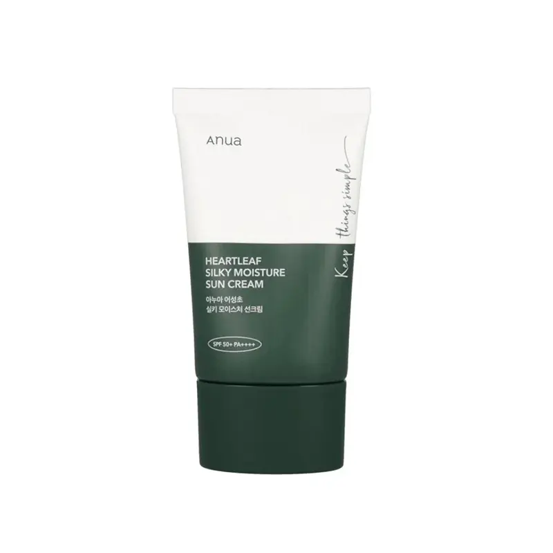Anua Heartleaf Silky Moisture Sun Cream