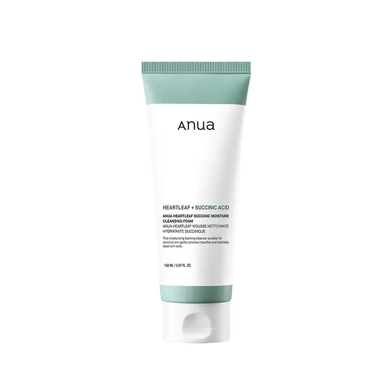 Anua Heartleaf Succinic Moisture Cleansing Foam