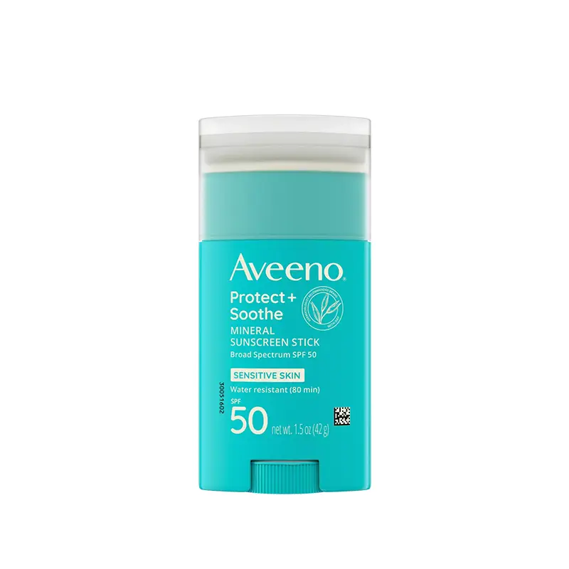 Aveeno Protect + Soothe Mineral Sunscreen Stick SPF 50