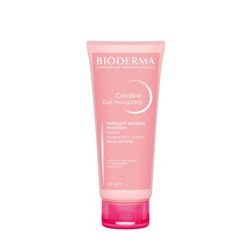 Bioderma Crealine Gel Moussant Foaming Gel  100 ML