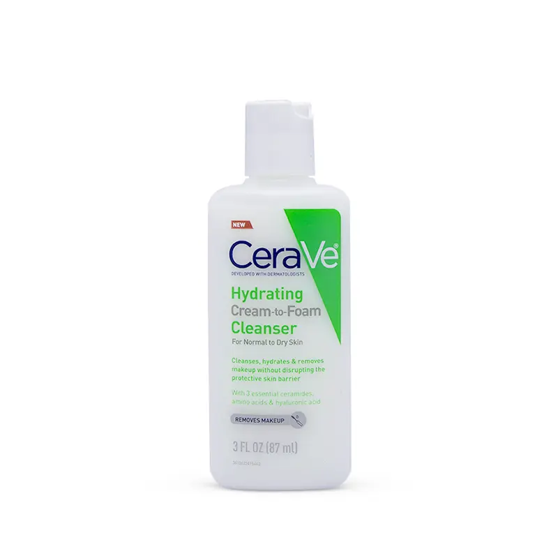 Cerave Hydrating Cream To Foam Cleanser   87 ML