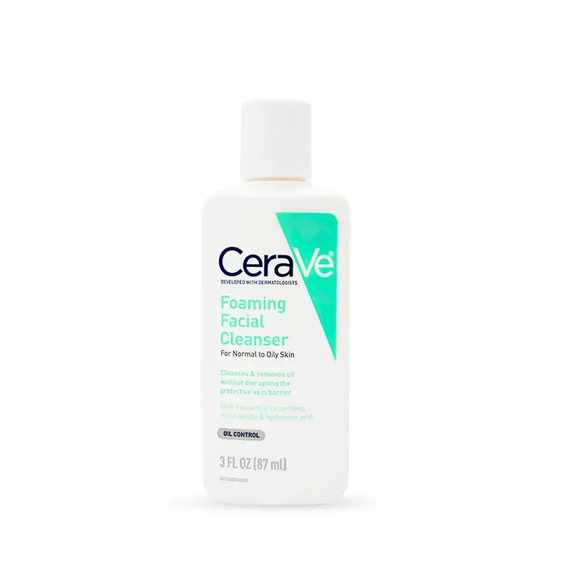 Cerave Foaming Facial Cleanser For Normal To Oily Skin  87 ML
