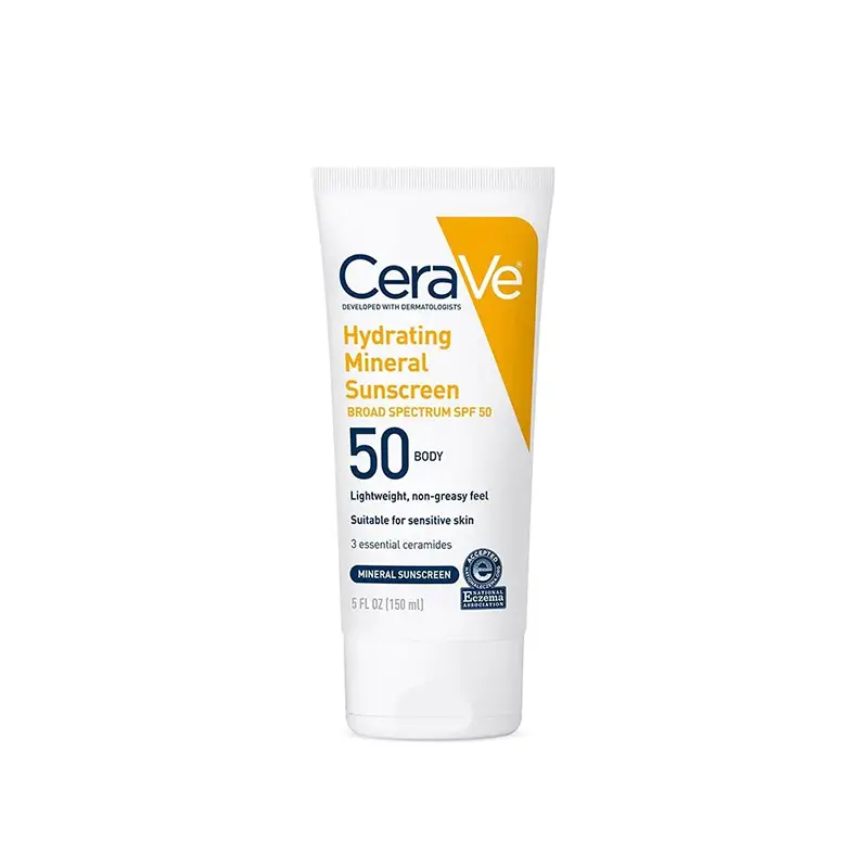 Cerave Hydrating Mineral Sunscreen SPF 50 Body 150ml