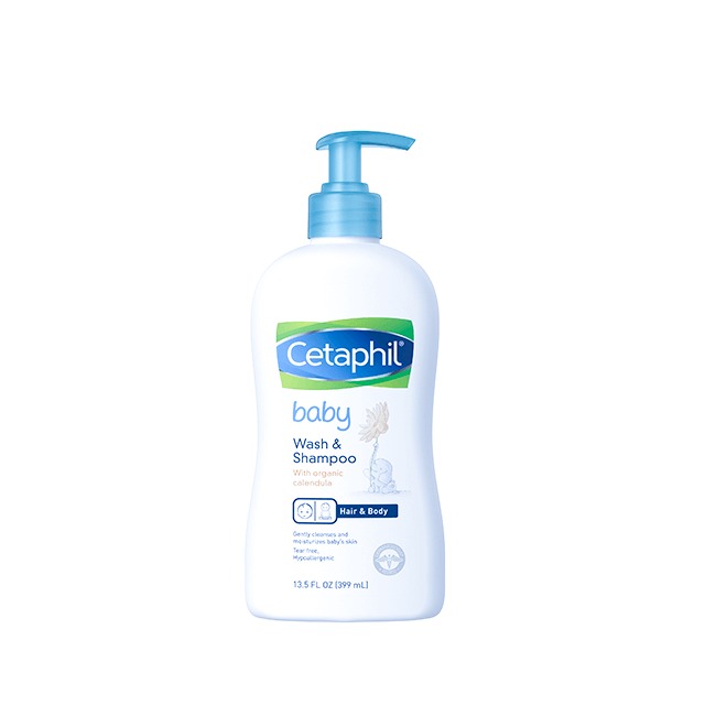 Cetaphil Tear Free Baby Wash and Shampoo  399 ML