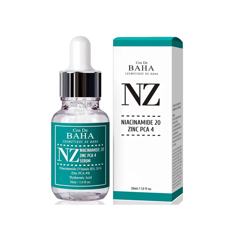 Cos De Baha NZ Niacinamide 20 Zinc PCA 4 Serum