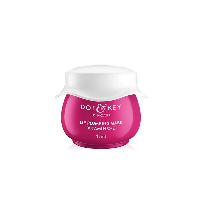 Dot & Key Lip Plumping Mask with Vitamin C + E  15 ML