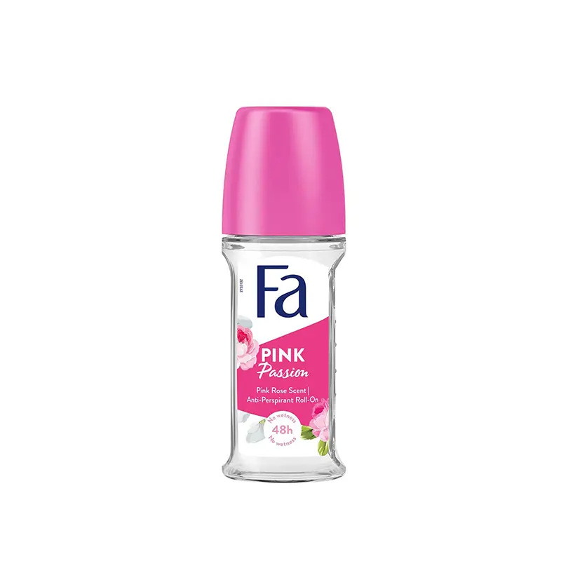 Fa Pink Passion Pink Rose Scent Anti-Perspirant Roll On