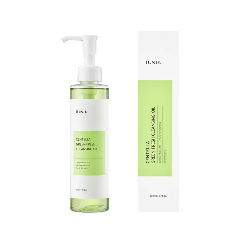 IUNIK Centella Green Fresh Cleansing Oil, 200 ML