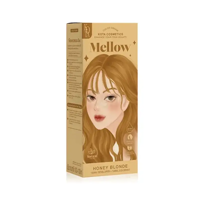 Kota Cosmetics Mellow Hair Color Cream Honey Blonde