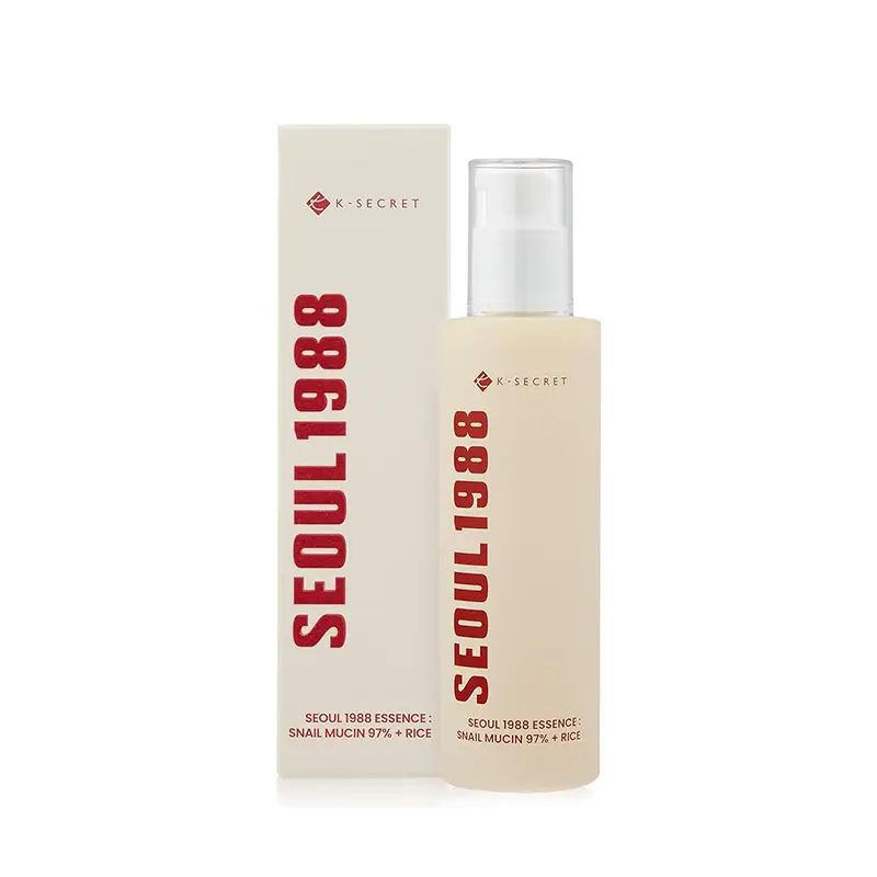 K Secret Seoul 1988 Essence Snail Mucin 97% + Rice  100 ML