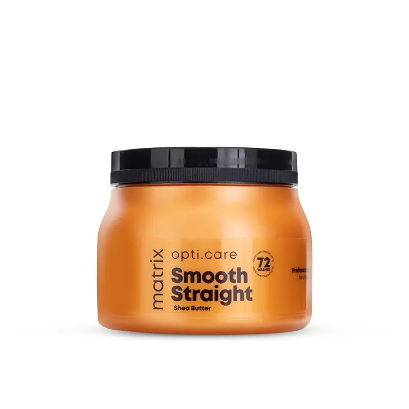 Matrix Opti Care Smooth Straight Hair Masque with Shea Butter, 490 GM