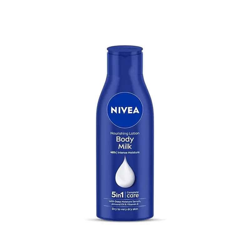 Nivea Nourishing Lotion Body Milk 5 in 1 Complete Care Dry to Very Dry skin, 200 ML