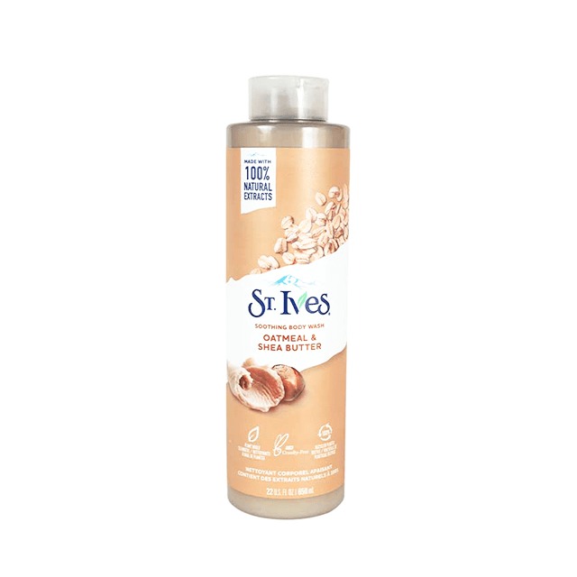 St. Ives Soothing Body Wash Oatmeal And Shea Butter, 473 ML