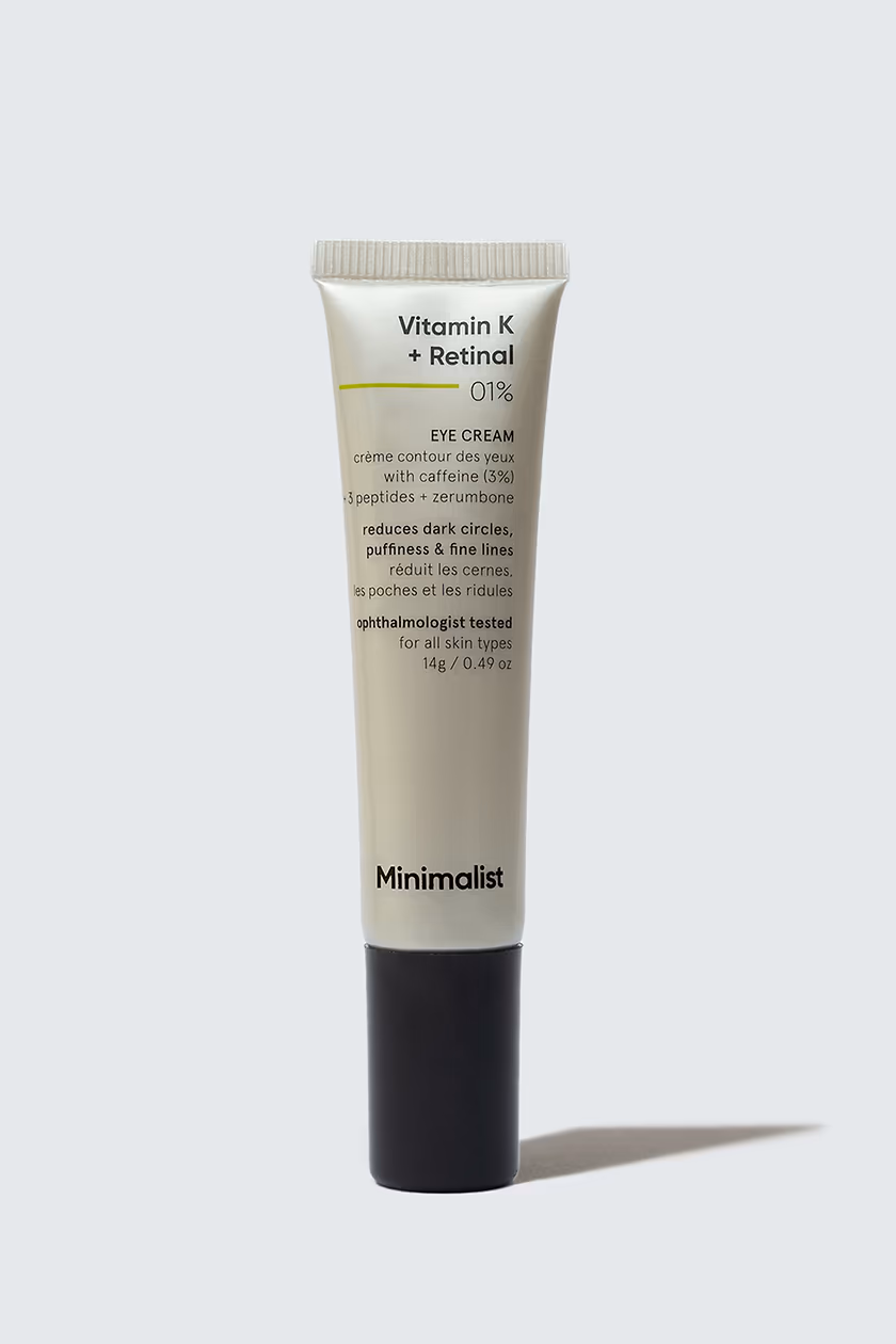 Minimalist Vitamin K plus Retinal 01 Percent Under Eye Cream 14 gm